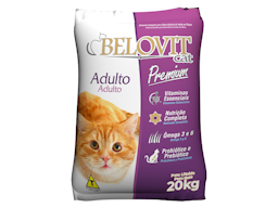 BALANCEADO PREMIUM BELOVIT CATS ADULTO 20KG 